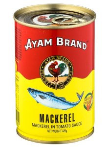 Ayam Brand Mackerel In Tomato Sauce